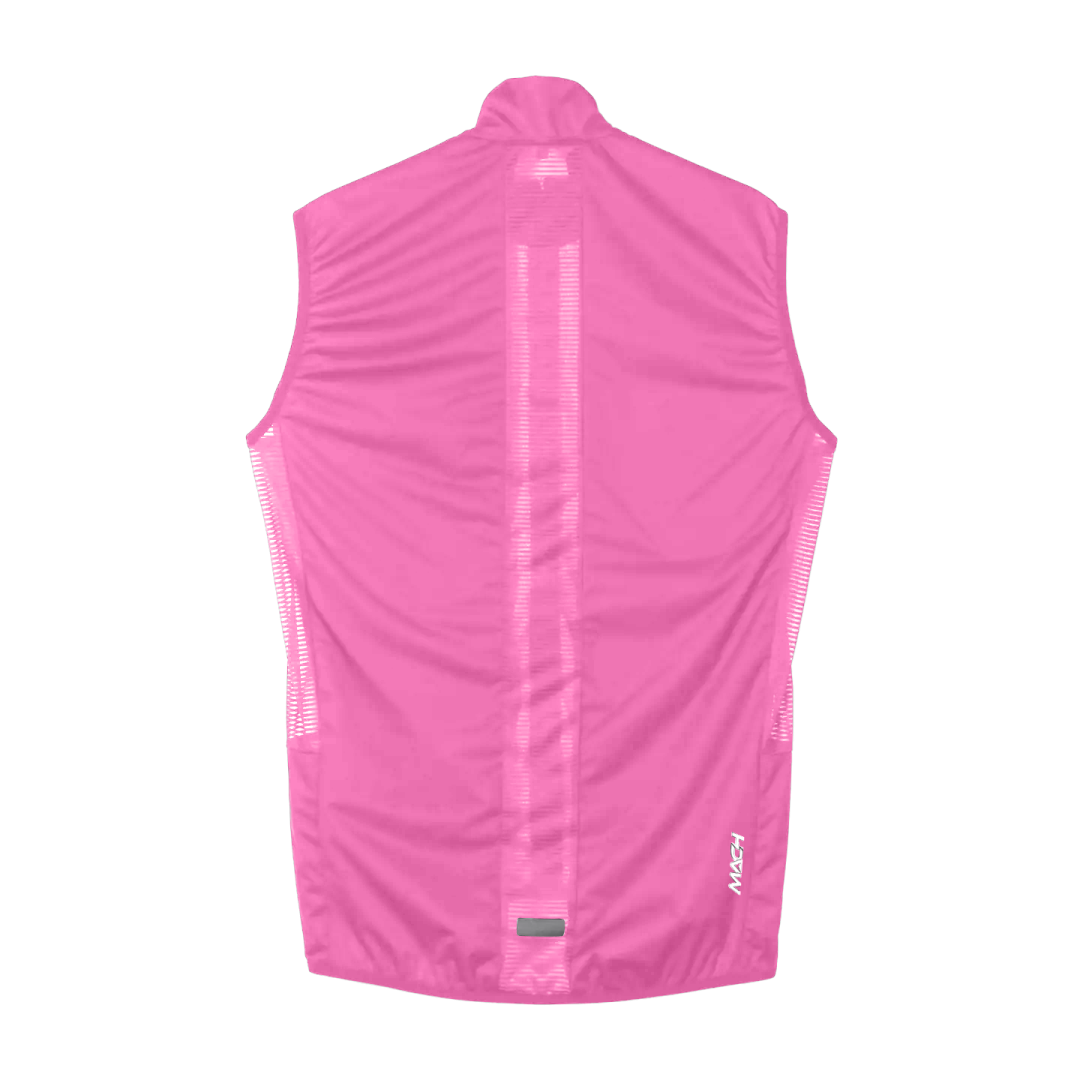 Mens Packable CdA Vest - Hi-Viz Pink