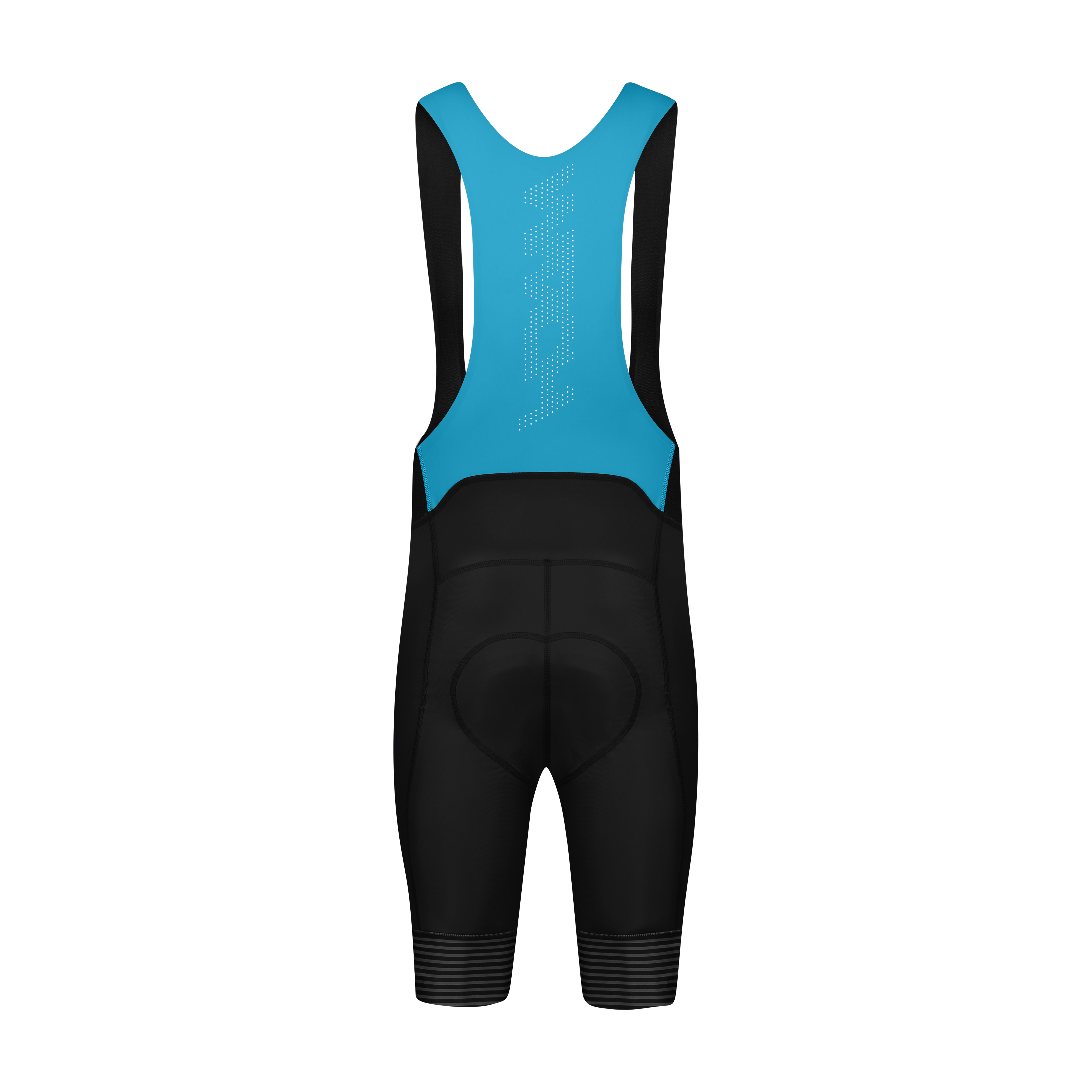 Men's Dynamic Evo Bibs - Black + Blue