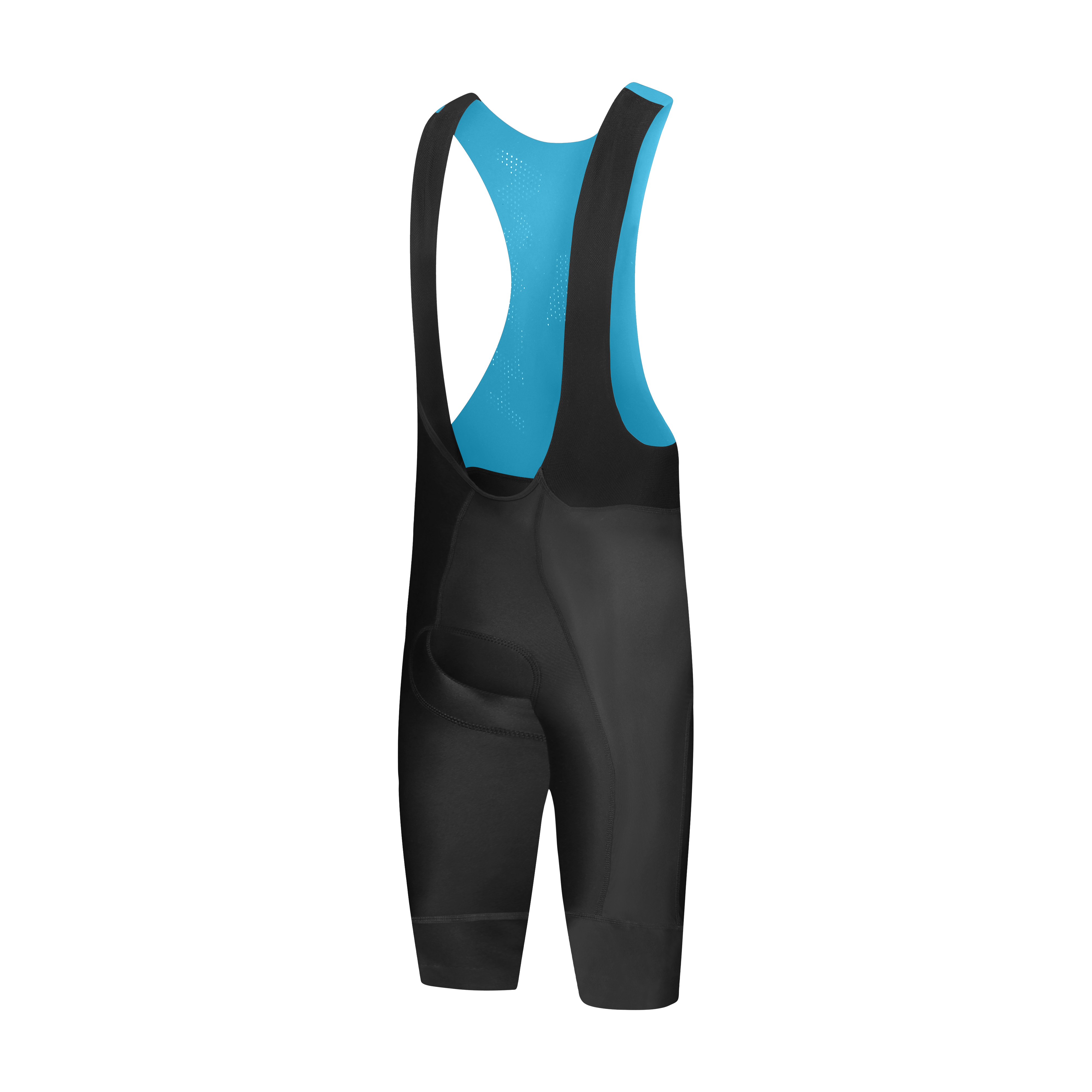 Men's Dynamic Evo Bibs - Black + Blue