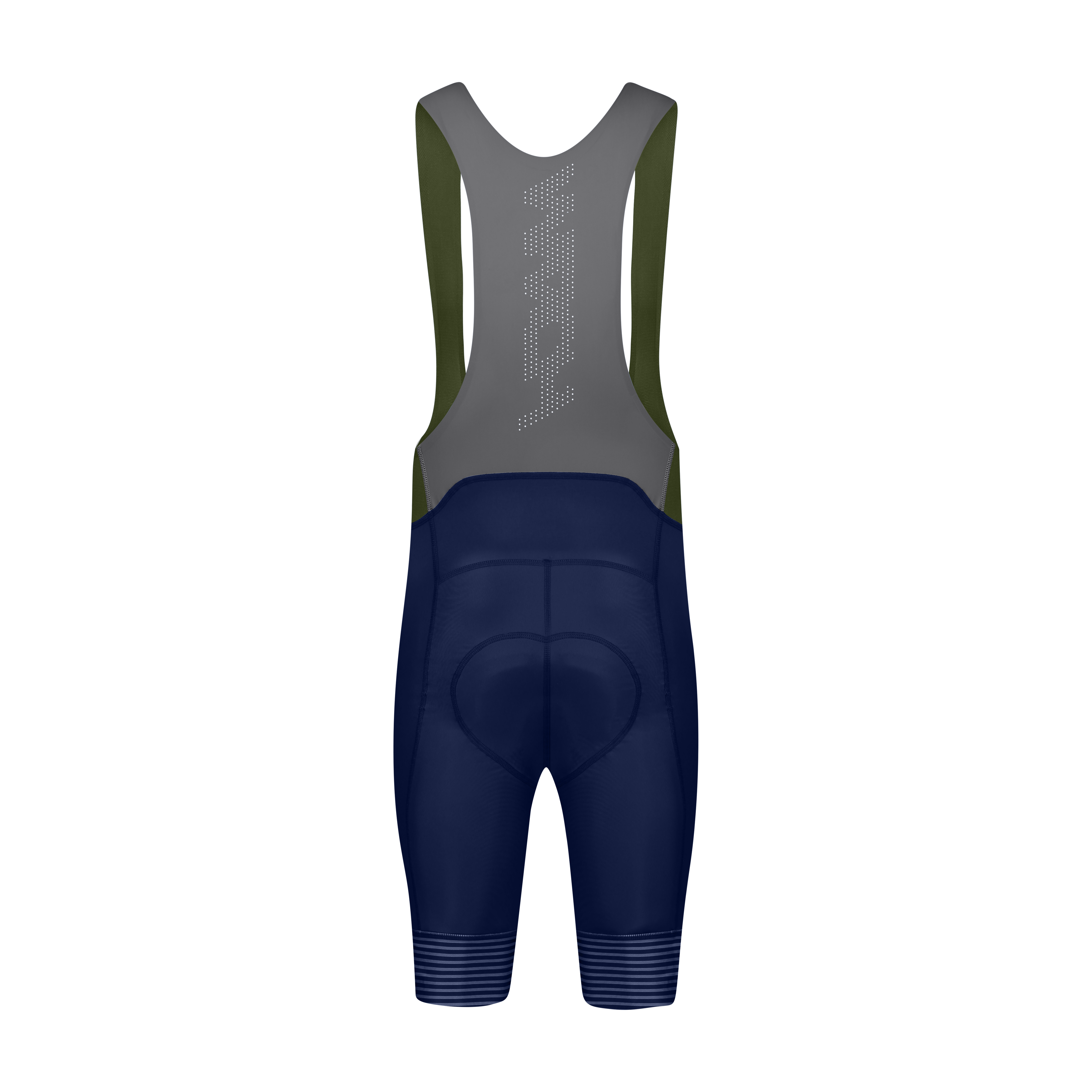 Men's Dynamic Evo Bibs - Navy + Green