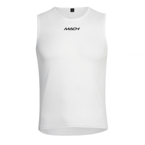 Men's Cycling Base Layer - White