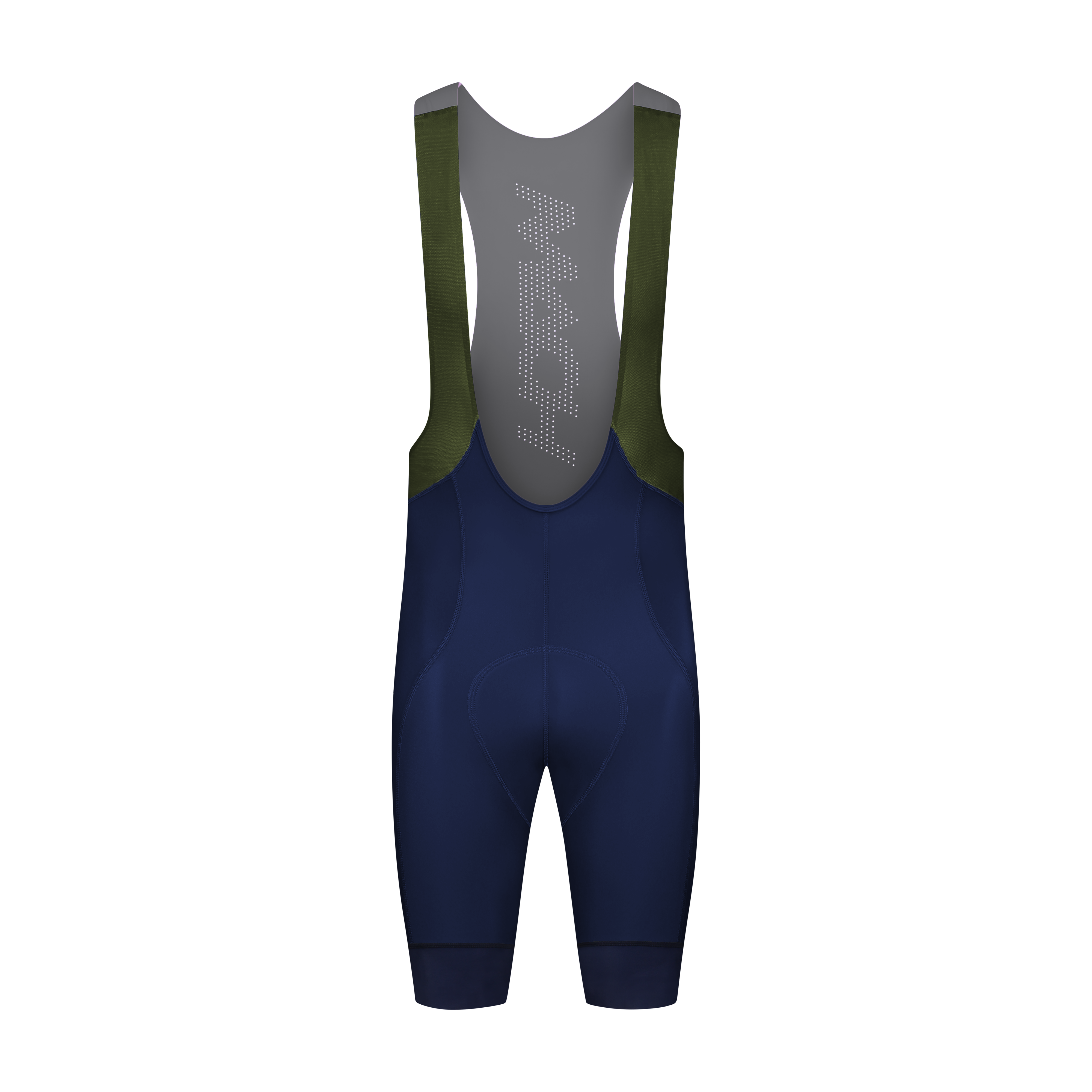 Men's Dynamic Evo Bibs - Navy + Green