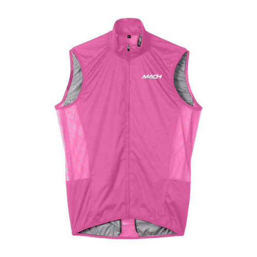 Mens Packable CdA Vest - Hi-Viz Pink