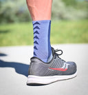 7” Performance Padded Crew Sock - Speed Blue Mach Apparel 