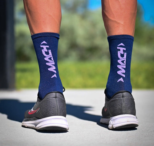 7” Performance Crew Sock - Mach Patriot Mach Apparel 