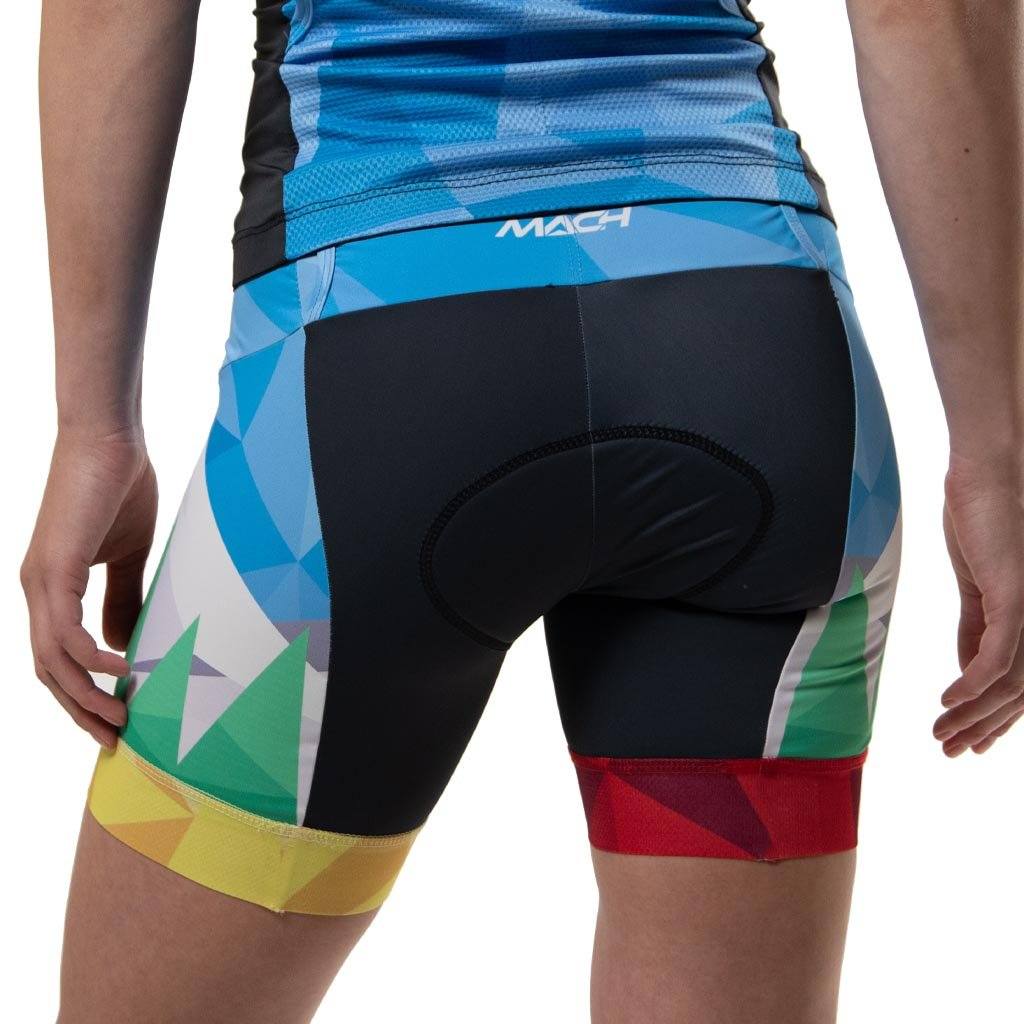 WOMEN'S COLORADO MK1 TRI SHORTS SHORTS Mach Apparel 