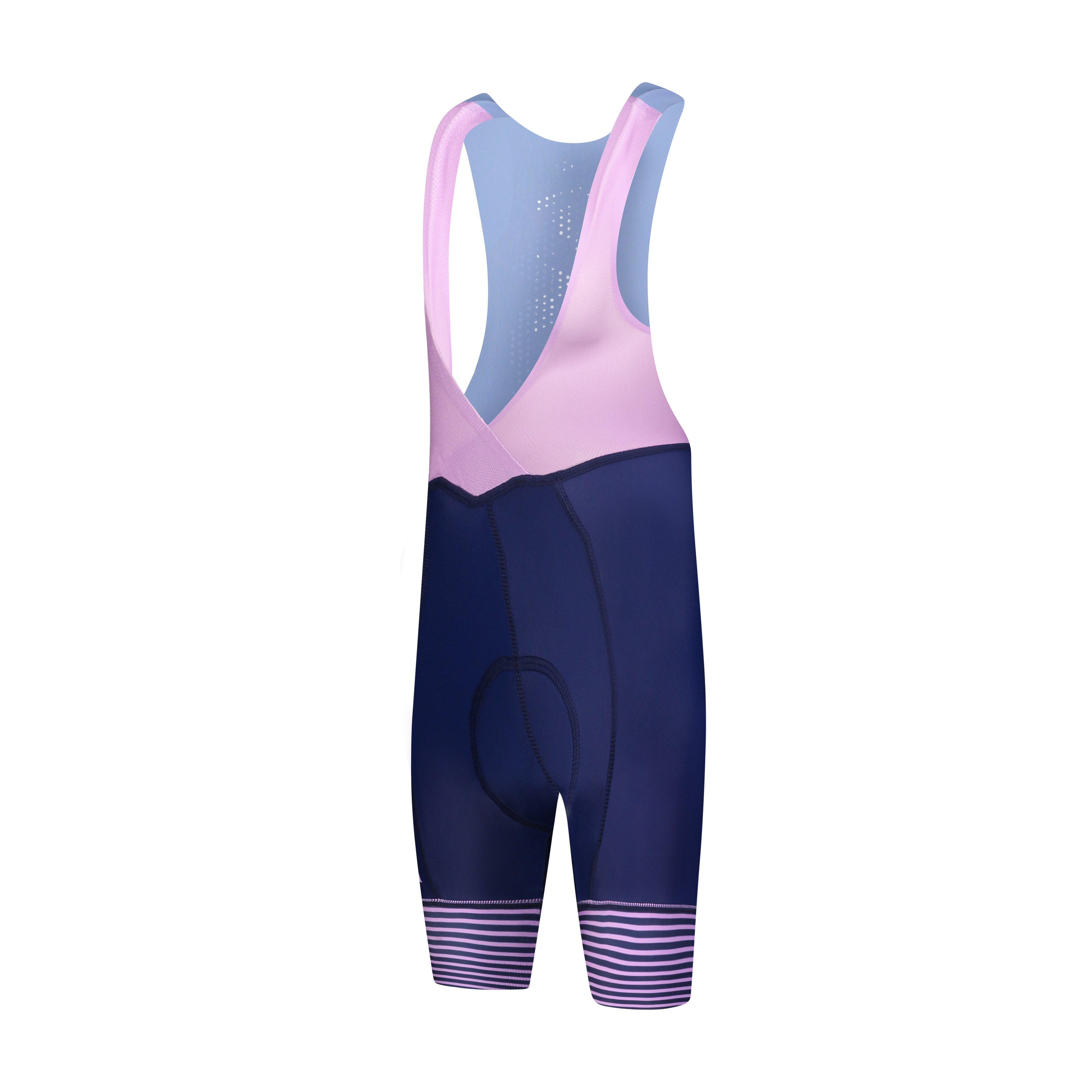 Women's Dynamic Evo I Bibs - Blueberry Mach Apparel 